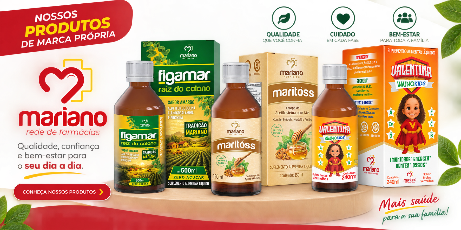 Produtos de marca própria Mariano
